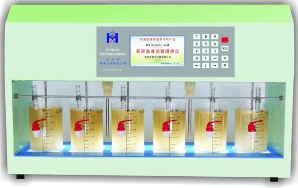 MY3000-6N/M 彩屏混凝試驗攪拌機