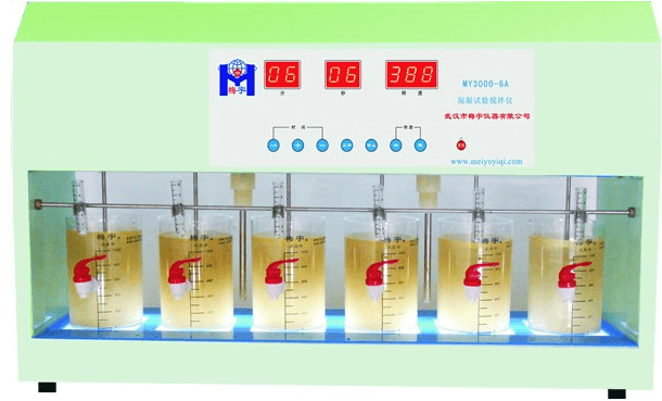 MY3000-6A/B/C/D/E 混凝試驗攪拌機